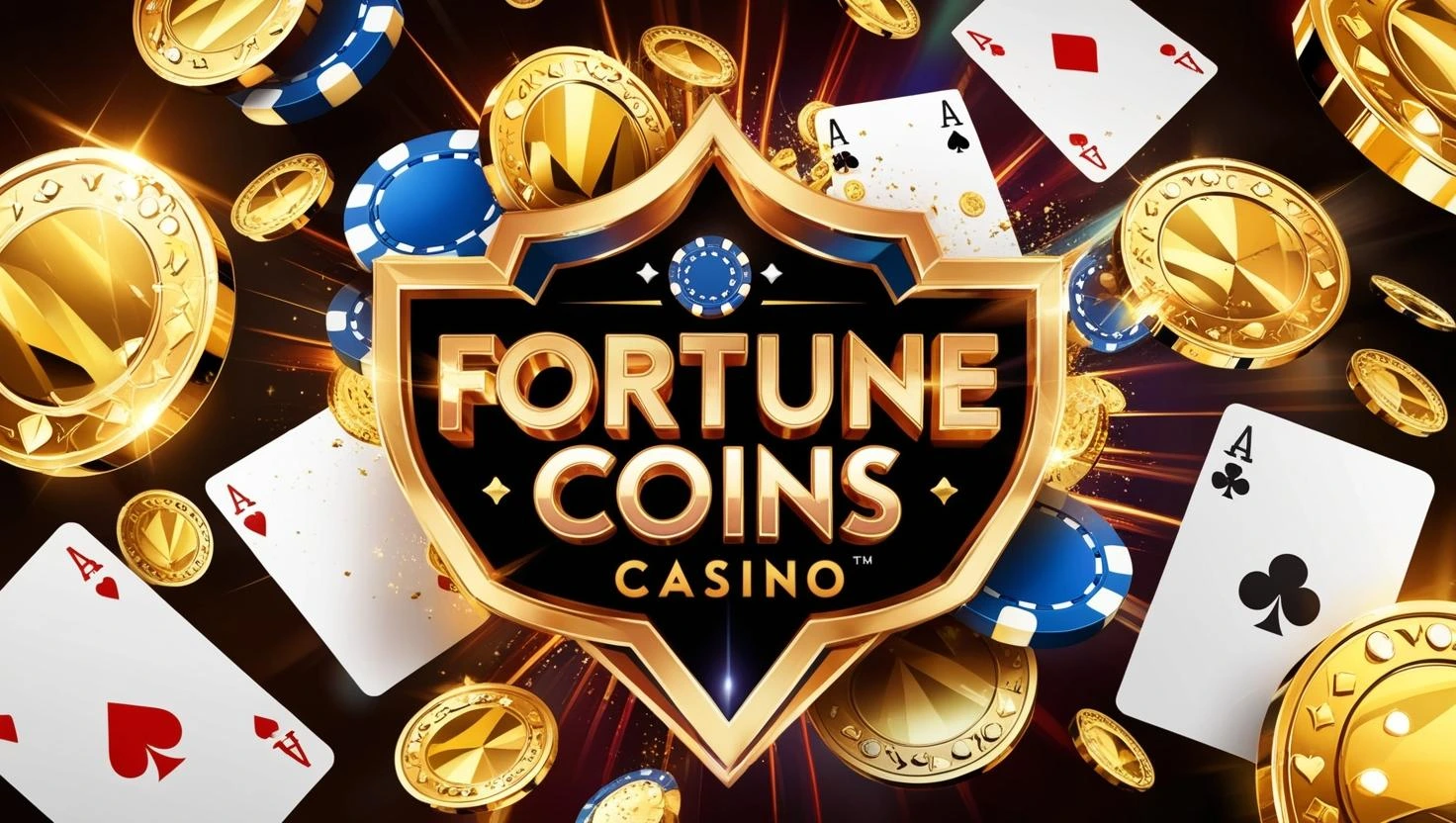 on image text 'FORTUNE COINS CASINO'