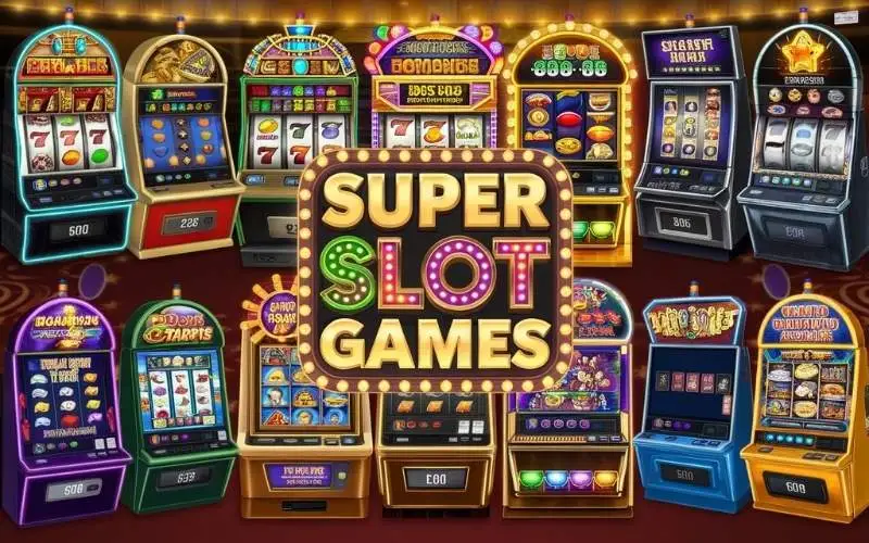 on image text 'SUPER SLOT GAMES'