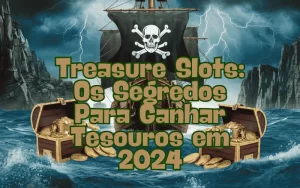 on image text 'Treasure Slots: Os Segredos Para Ganhar Tesouros em 2024'