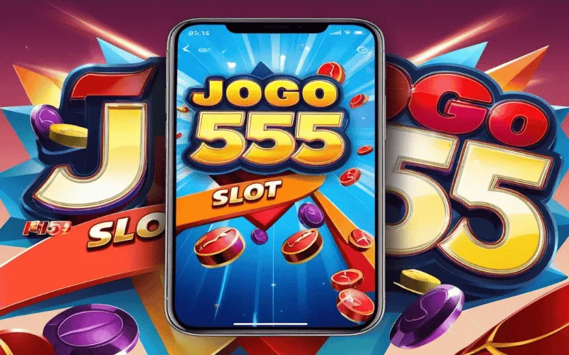 on image text 'JOGO 555 SLOT'