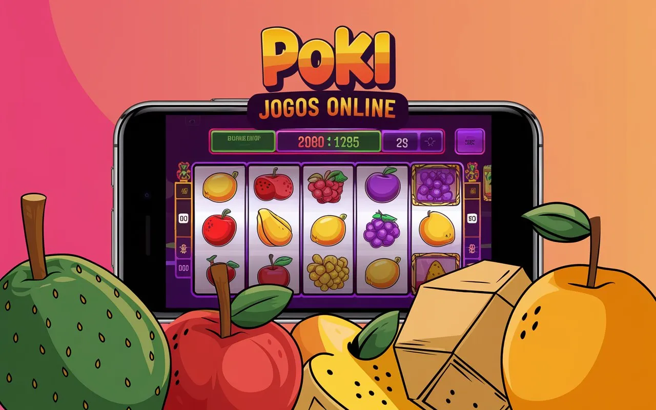 on image text 'POKI JOGOS ONLINE'